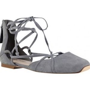 Nine West Zoona Ankle Tie Flat